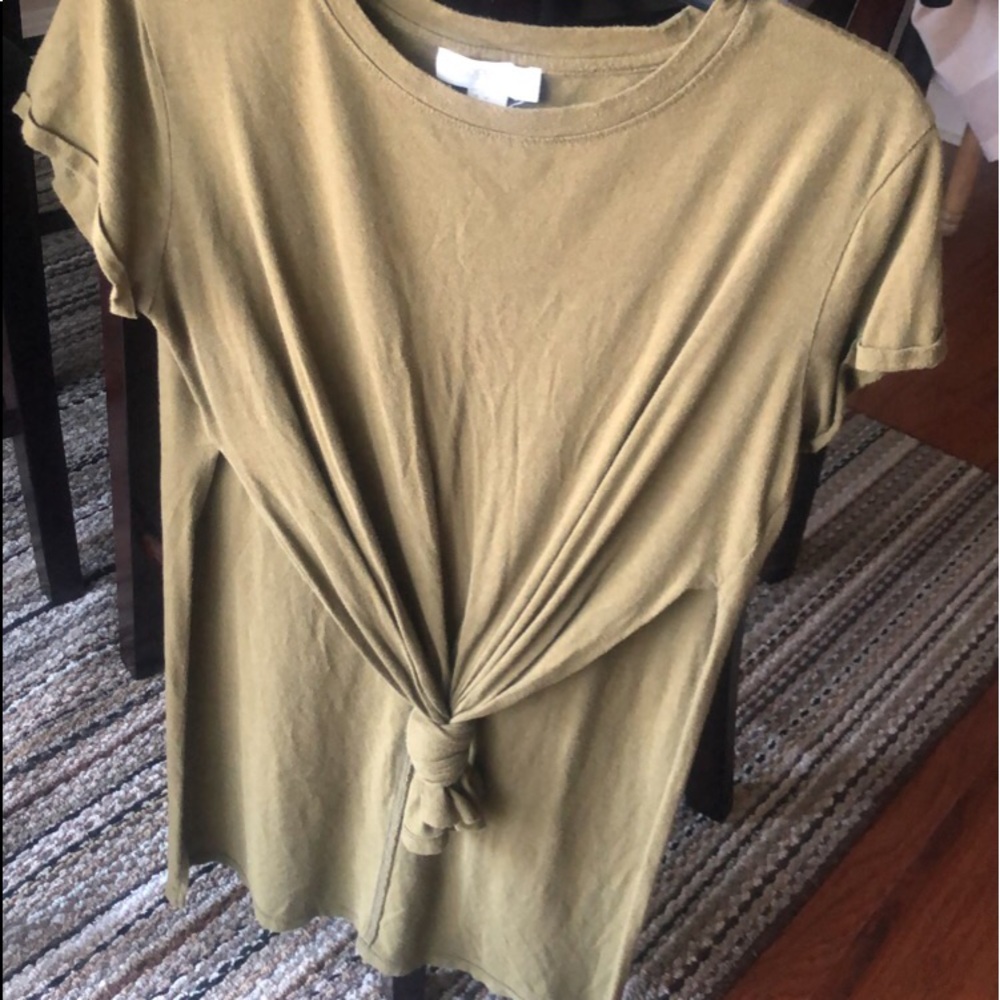 Forever21 Side Slit Long T-Shirt